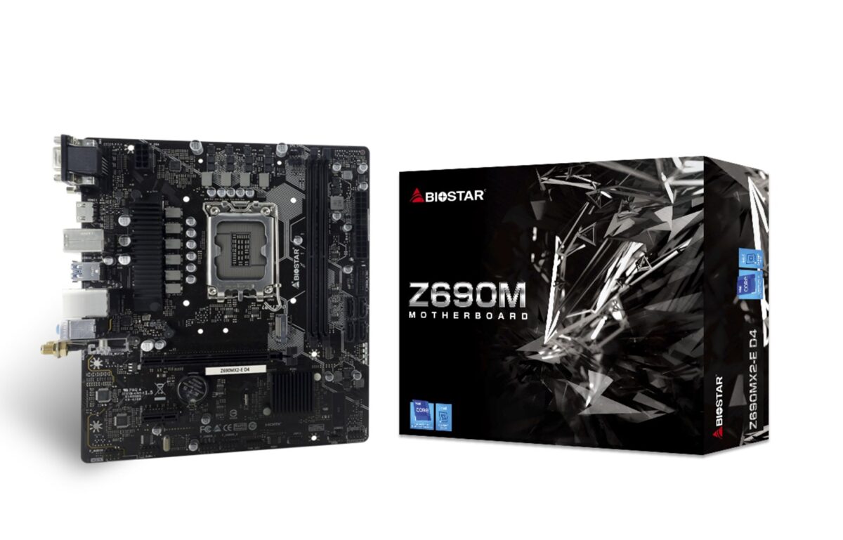 Biostar Z690MX2-E D4 motherboard Intel Z690 LGA 1700 micro ATX - Image 4