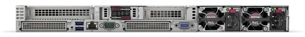 HPE ProLiant DL360 Gen11 4514Y 16c 1P 2x32GB-R 8SFF MR408i-o 2x480GB SATA SSD 2x1000W PS EU Server - Image 4