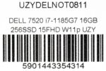 Latitude 7520 16GB 256GB SSD Silver - Image 2