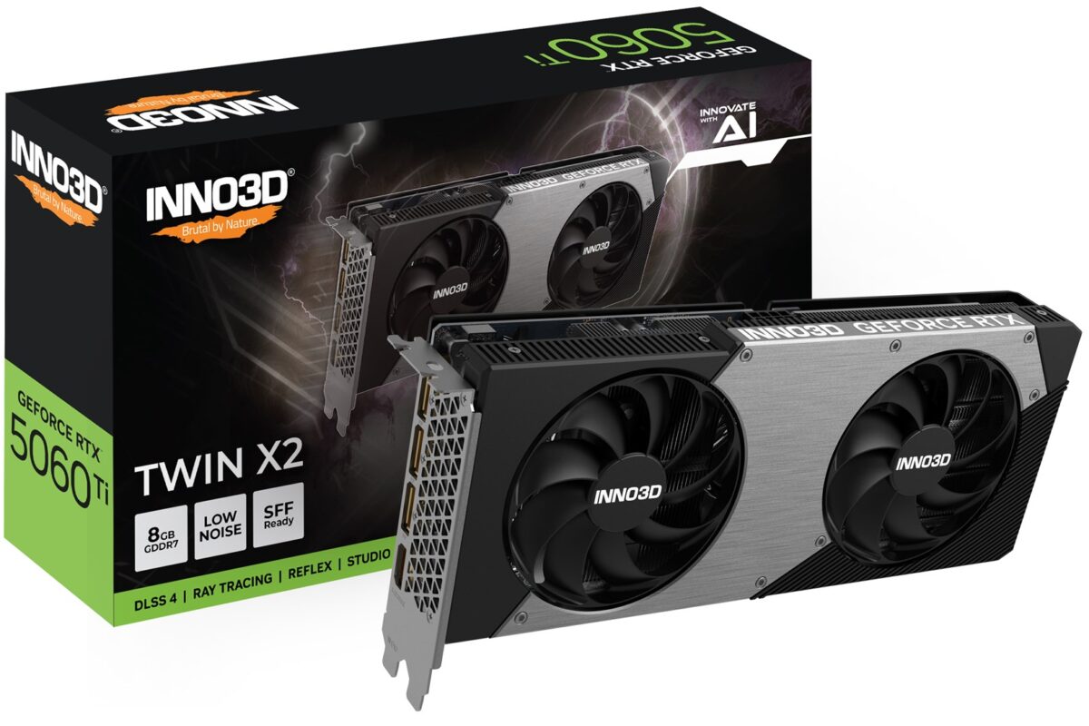 INNO3D GeForce RTX 5060 Ti TWIN X2 NVIDIA 8 GB GDDR7 - Image 3