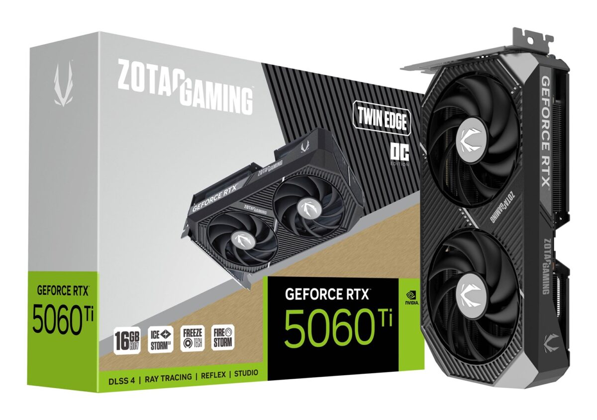 Zotac GAMING GeForce RTX 5060 Ti Twin Edge OC NVIDIA 16 GB GDDR7 - Image 4