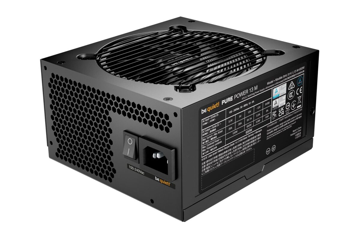 be quiet! Pure Power 13 M | 650W power supply unit 20+4 pin ATX ATX Black - Image 2