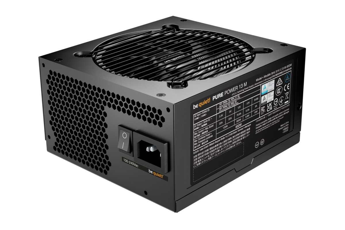 be quiet! Pure Power 13 M | 850W power supply unit 20+4 pin ATX ATX Black - Image 3