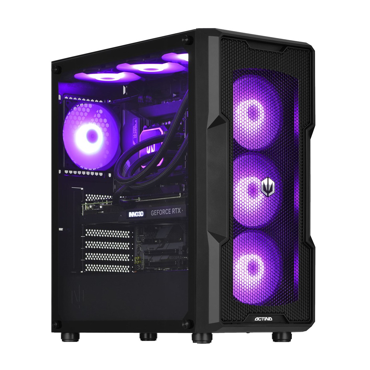 Actina 5901443337768 PC Intel® Core™ i7 i7-14700KF 32 GB DDR5-SDRAM 2 TB SSD AMD Radeon RX 7900 XTX Midi Tower Black