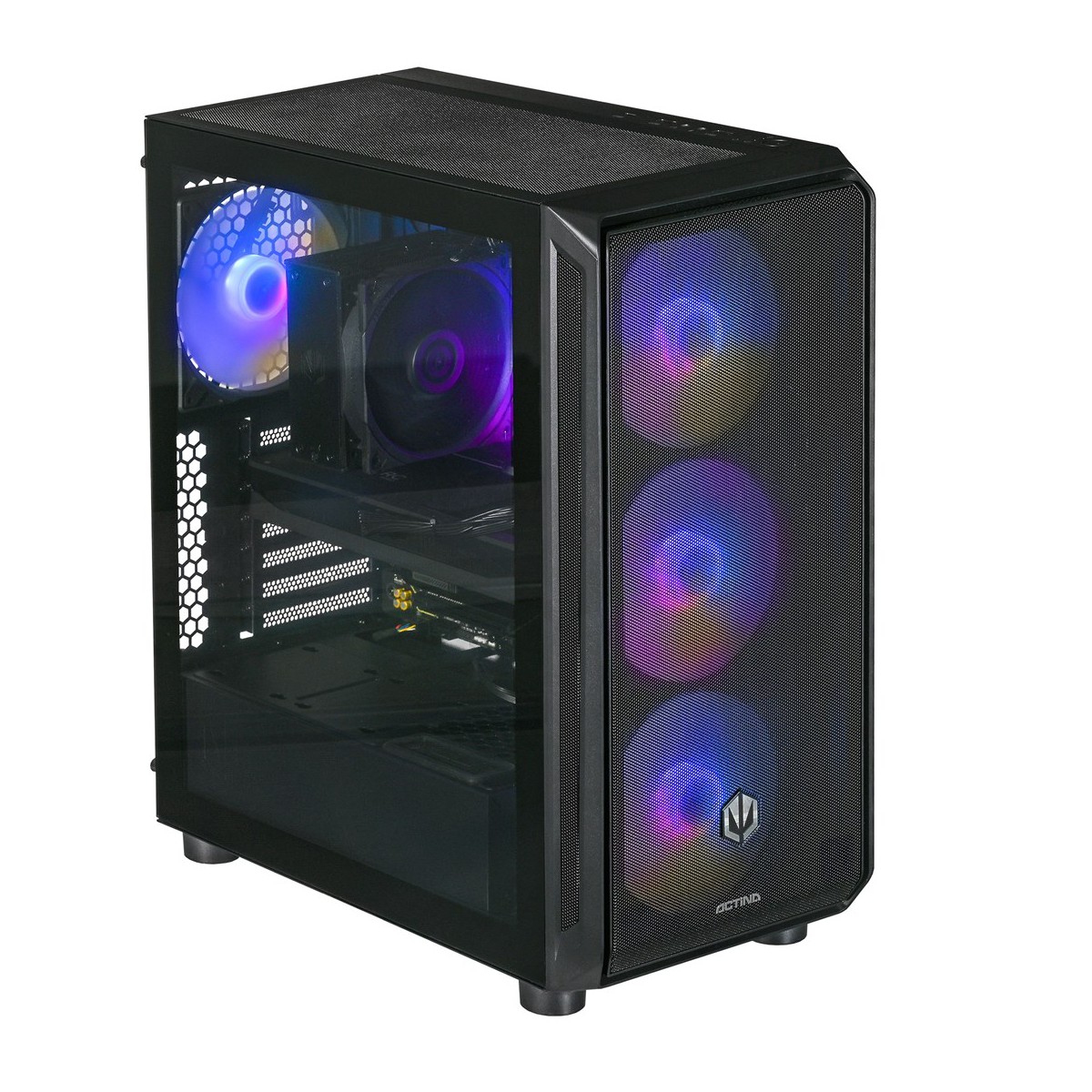 Actina 5901443414506 PC AMD Ryzen™ 7 7700 32 GB DDR5-SDRAM 2 TB SSD NVIDIA GeForce RTX 5070 Midi Tower Black