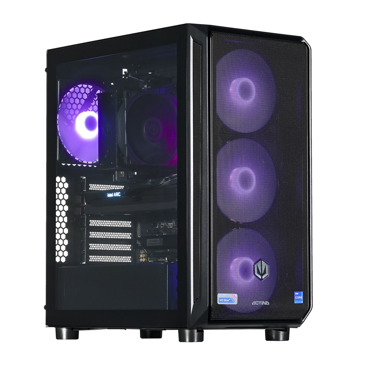 Actina 5901443410263 PC Intel® Core™ i5 i5-12600K 32 GB DDR5-SDRAM 1 TB SSD Intel Arc B580 Midi Tower Black