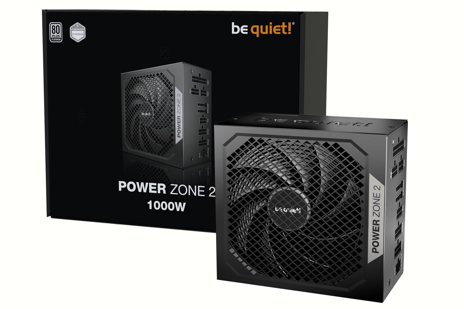 be quiet! POWER ZONE 2 1000W power supply unit 20+4 pin ATX ATX Black
