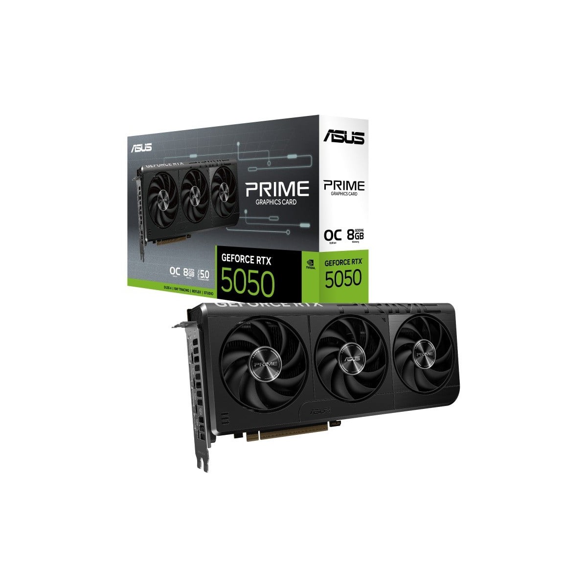 ASUS Prime -RTX5050-O8G NVIDIA GeForce RTX 5050 8 GB GDDR6