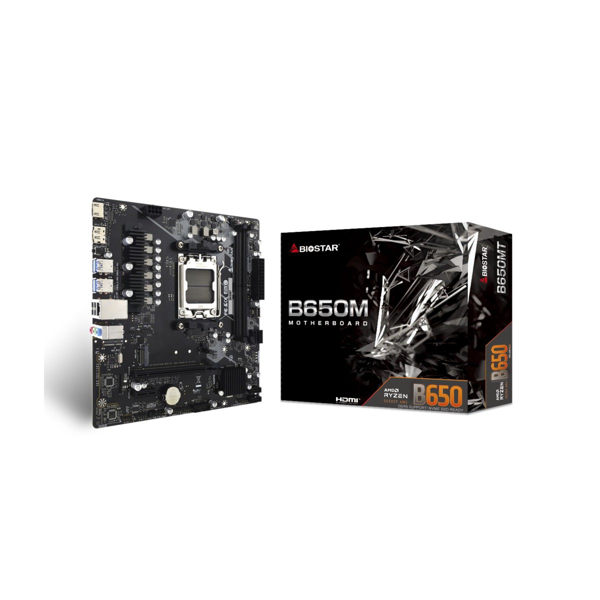 Biostar B650MT AMD B650 Micro ATX Motherboard