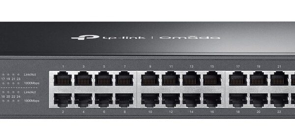 TP-Link Omada ES224G network switch Managed L2 Gigabit Ethernet (10/100/1000) Black