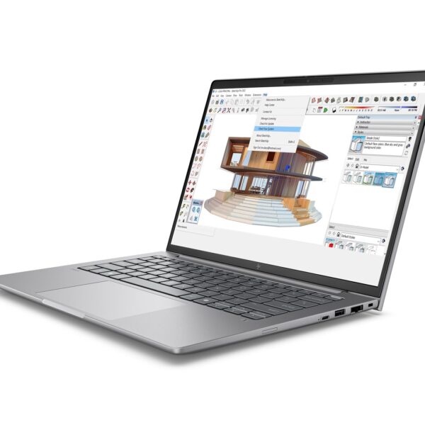 HP ZBook 8 G1i Intel Core Ultra 7 255H Mobile workstation 35.6 cm (14 ) WUXGA 16 GB DDR5-SDRAM 512 GB SSD NVIDIA RTX 500 Ada Wi-Fi 7 (802.11be) Windows 11 Pro AI Workstation  AI PC Silver