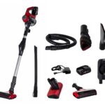 Bosch BBS711ANM stick vacuum/electric broom Bagless 0.3 L Black  Red  Stainless steel