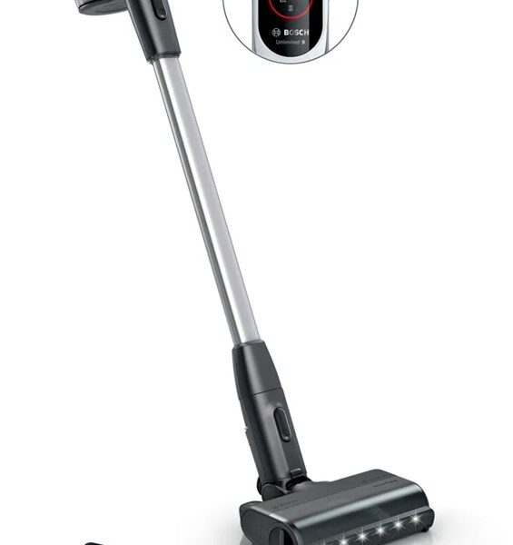 Bosch BCS931WBA stick vacuum/electric broom Battery Dry HEPA Bagless 0.4 L White 3 Ah