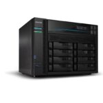 Asustor Lockerstor 10 AS6510T NAS Tower Intel Atom® C3538 8 GB DDR4 0 TB ADM Black
