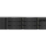 Qnap TS-855eU-RP-8G  2U  8 x 2.5 /3.5  SATA  Intel Atom C5125 8C/8T  8 GB SODIMM DDR4 (max. 64GB )  2 x 2.5GbERedundant PSU