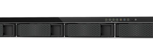 QNAP TS-433eU NAS Rack (1U) Cortex-A Cortex-A55 4 GB 0 TB QNAP Turbo System Black