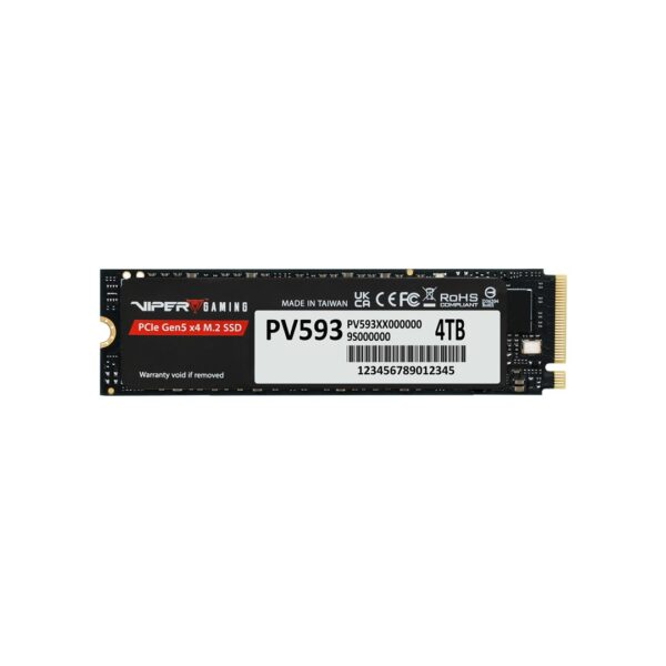 Patriot Viper PV593 M.2 PCI-E Gen5 x4 NVMe2 4TB SSD