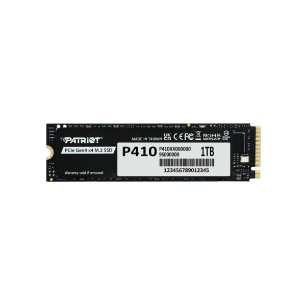 SSD Patriot Viper P410 M.2 PCI-Ex4 NVMe 1.4 1TB 5GB/s (P410P1TBM28H)