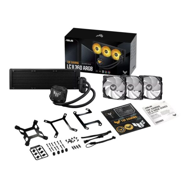 ASUS TUF Gaming LC II 360 ARGB AiO liquid cooling system