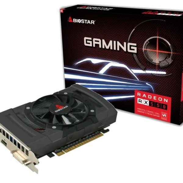 Biostar Radeon RX550 AMD Radeon RX 550 4 GB GDDR5