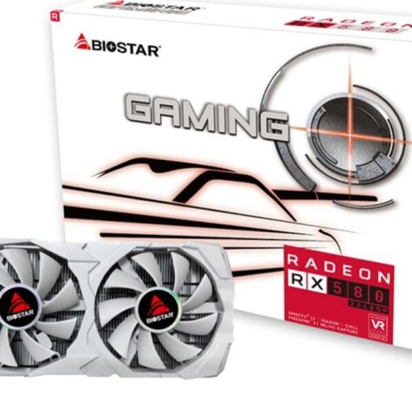 BIOSTAR Radeon RX 580 8GB White D5