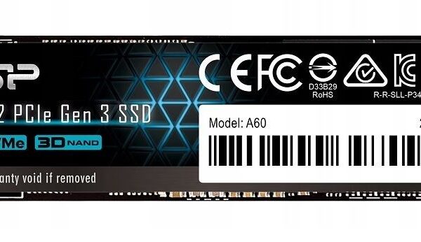Silicon Power P34A80 M.2 2048 GB PCI Express 3.0 SLC NVMe
