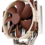 Noctua NH-U14S computer cooling component Processor Cooler 12 cm Brown  Stainless steel