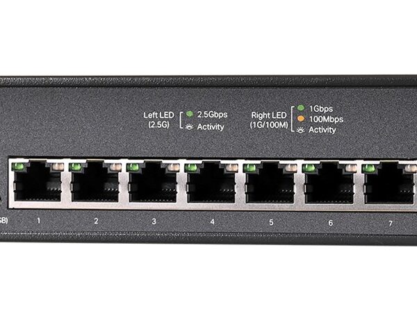 TP-Link Omada 8-Port 2.5G L2+ Managed Switch
