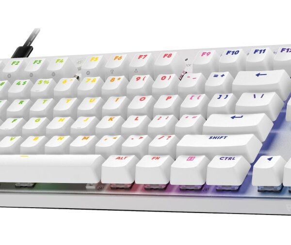 Logitech G PRO X TKL Rapid keyboard Gaming USB QWERTY US International White