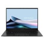 ASUS Zenbook 14 OLED UM3406HA-WS74T laptop AMD Ryzen™ 7 8840HS 35.6 cm (14 ) Touchscreen WUXGA 16 GB LPDDR5x-SDRAM 512 GB SSD Wi-Fi 6E (802.11ax) Windows 11 Home Black New Repack/Repacked