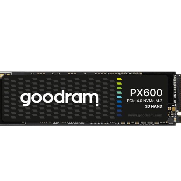 Goodram SSDPR-PX600-500-80 internal solid state drive 500 GB M.2 PCI Express 4.0 NVMe 3D NAND