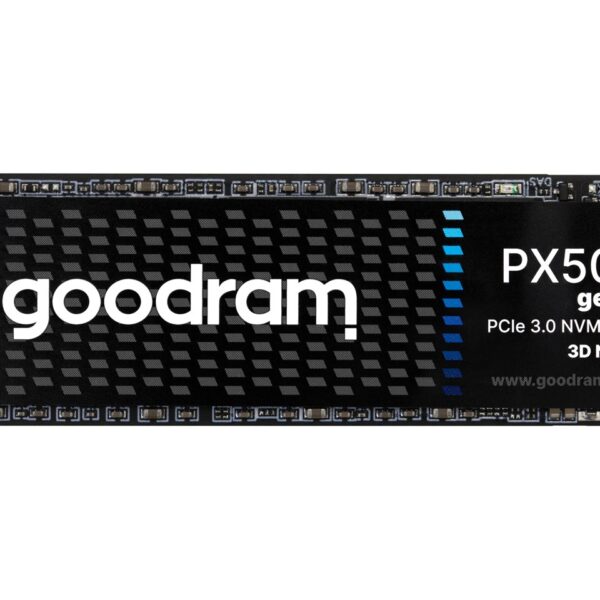 Goodram PX500 GEN.3 SSDPR-PX500-01T-80-G3 internal solid state drive 1 TB M.2 PCI Express 3.0 NVMe 3D NAND