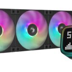 DeepCool LP360 Computer case  Processor All-in-one liquid cooler 12 cm Black 1 pc(s)