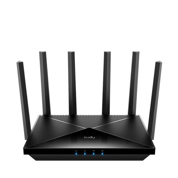 Cudy WR11000 wireless router 2.5 Gigabit Ethernet Tri-band (2.4 GHz / 5 GHz / 6 GHz) Black