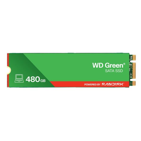 Western Digital Green WDS480G3G0B 480 GB M.2 Serial ATA III