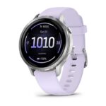 Garmin Venu 4 3.05 cm (1.2 ) AMOLED 41 mm Digital 390 x 390 pixels Touchscreen Silver Wi-Fi GPS (satellite)