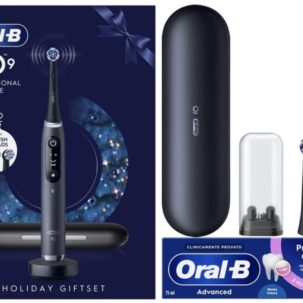 Oral-B iO9 toothbrush + 2 brush heads