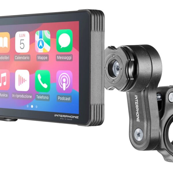 Interphone RIDE SYNC Navigation system Fixed 14 cm (5.5 ) Touchscreen 182 g Black