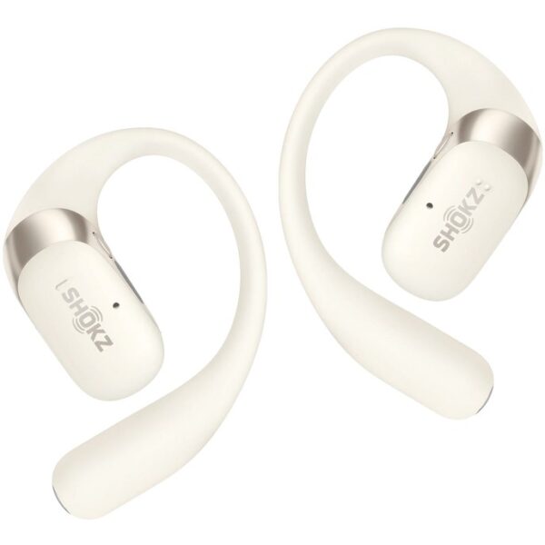 SHOKZ OpenFit 2 Headphones Wireless Ear-hook Calls/Music/Sport/Everyday Beige