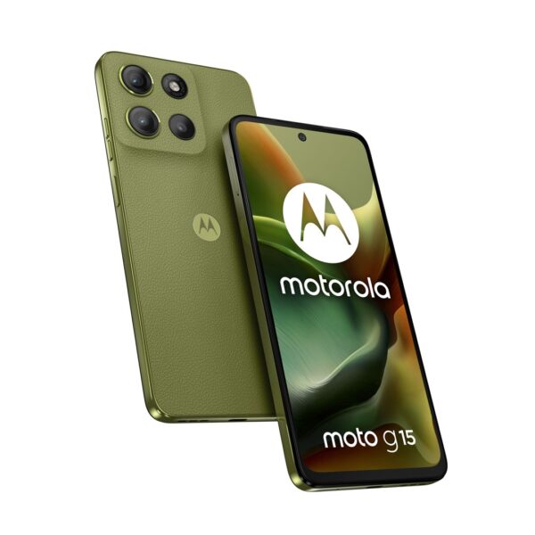 Motorola moto g15 17.1 cm (6.72 ) Dual SIM Android 15 4G USB Type-C 8 GB 128 GB 5200 mAh Green
