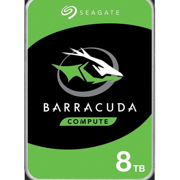 Seagate BarraCuda internal hard drive 8 TB 5400 RPM 256 MB 3.5  Serial ATA III (ST8000DM004)