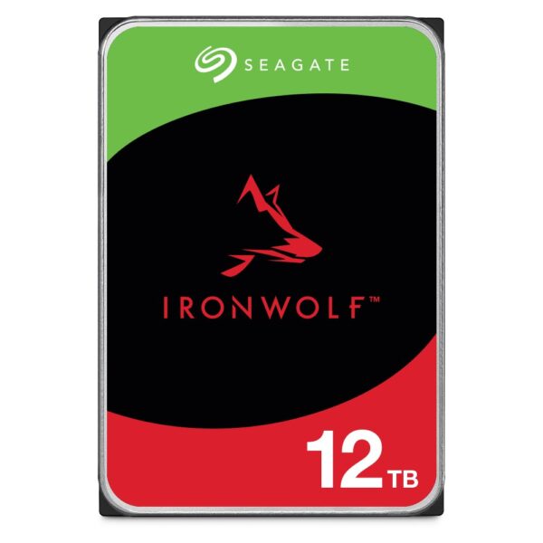 Seagate IronWolf internal hard drive 12 TB 256 MB 3.5  Serial ATA III (ST12000VN0008)