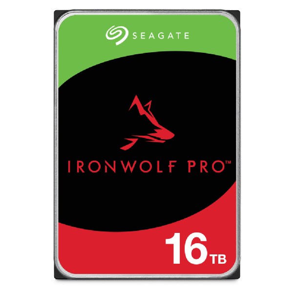 Seagate IronWolf Pro internal hard drive 16 TB 256 MB 3.5  Serial ATA III (ST16000NT001)