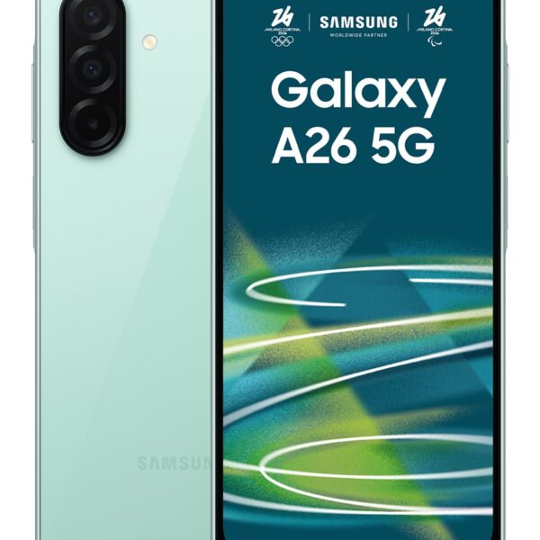 Samsung Galaxy A26 17 cm (6.7 ) Hybrid Dual SIM Android 15 5G USB Type-C 6 GB 128 GB 5000 mAh Mint colour