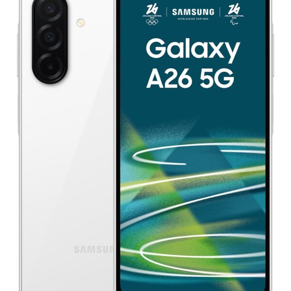Samsung Galaxy A26 17 cm (6.7 ) Hybrid Dual SIM Android 15 5G USB Type-C 6 GB 128 GB 5000 mAh White