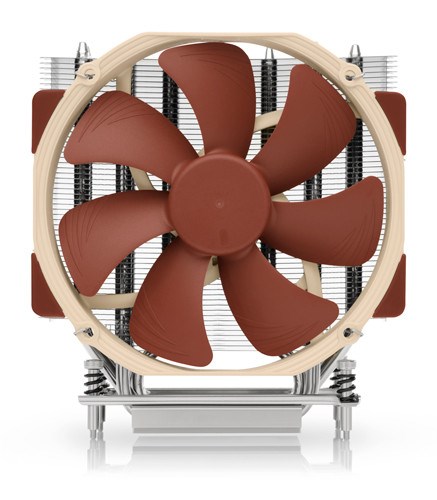 Noctua NH-U14S TR4-SP3 computer cooling component Processor Cooler 14 cm Aluminium  Beige (sTRX4  sWRX8  TR4  SP3)