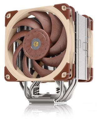 Noctua NH-U12A computer cooling component Processor Cooler 12 cm Beige  Brown  Silver 1 pc(s)